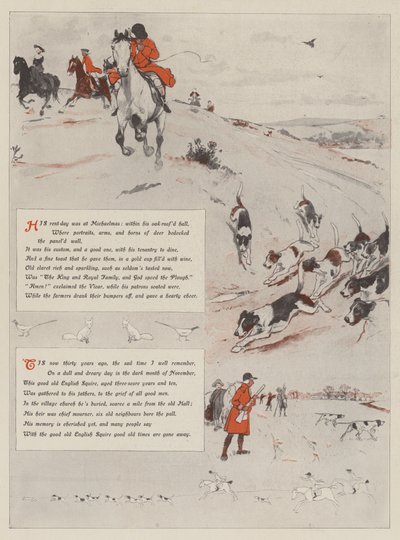 古い英語の従者 作： Cecil Charles Windsor Aldin